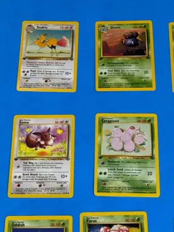 1st Edition Pokemon Card Lot Of 20- Jungle -common & uncommon - LP - 1 - HP - Image 2