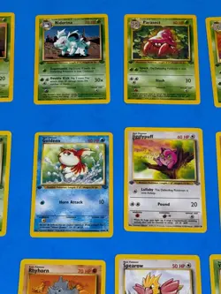 1st Edition Pokemon Card Lot Of 20- Jungle -common & uncommon - LP - 1 - HP - Image 3