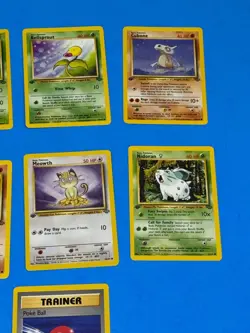 1st Edition Pokemon Card Lot Of 20- Jungle -common & uncommon - LP - 1 - HP - Image 5