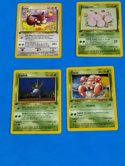 1st Edition Pokemon Card Lot Of 20- Jungle -common & uncommon - LP - 1 - HP - Image 6
