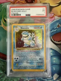 Pokemon Charizard Blastoise Venusaur PSA 1 Sequential Base Set 4/102 Ita Arita - Image 2