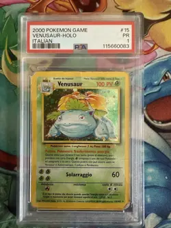 Pokemon Charizard Blastoise Venusaur PSA 1 Sequential Base Set 4/102 Ita Arita - Image 6