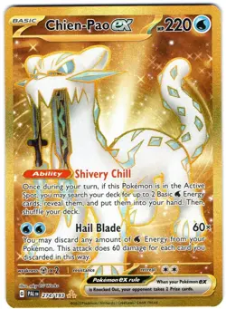 CHILEN-PAO EX 274/193 POKÉMON, PALDEA EVOLVED (PAL) HYPER RARE - Image 1