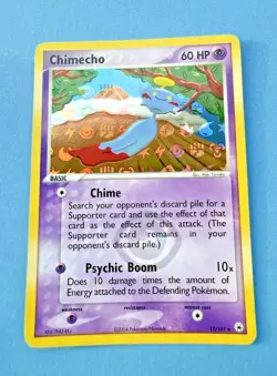 Chimecho 17/101 EX Hidden Legends Reverse Holo Pokemon Card NM-MINT - Image 1