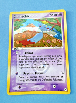 Chimecho 17/101 EX Hidden Legends Reverse Holo Pokemon Card NM-MINT - Image 3