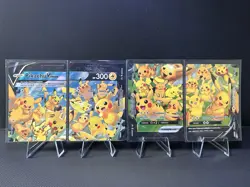 Pikachu V-Union - SWSH139-142 - Pokemon TCG: Celebrations Promo 4 Card Set - Image 5