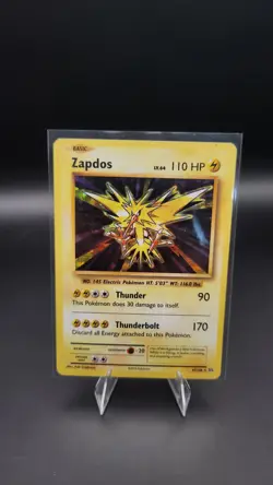 Pokémon TCG Zapdos Evolutions Holo Card 42/108 Rare - Image 3