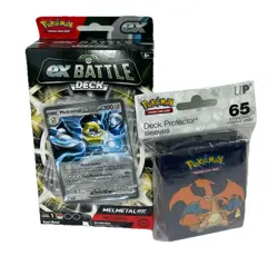 Pokemon Lot Ex Battle Deck Melmetal Sealed Box 60 Cards With Protector Sleeves - Image 1