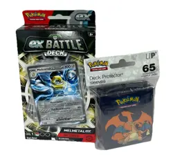 Pokemon Lot Ex Battle Deck Melmetal Sealed Box 60 Cards With Protector Sleeves - Image 2