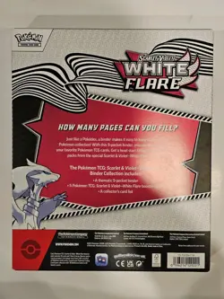 White Flare Binder Collection - Pokemon TCG - Sealed Mint Condition - Image 4