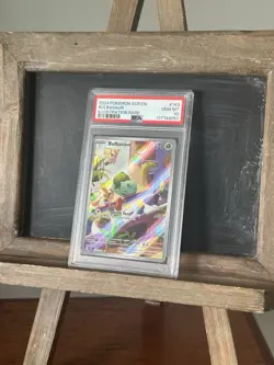 Pokemon Bulbasaur IR 143/142 Stellar Crown PSA 10 - Image 3