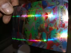 Pokémon TCG Snorlax VMAX Sword & Shield Base Set 142/202 Holo Ultra Rare - Image 2