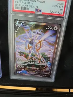 Pokémon Slab Lot – Arceus V PSA 10 + Electrode CGC 9 – Full Art + Classic... - Image 3