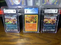 Pokemon Card Collection x3  Slabs CGC - Charizard Lot - Image 2