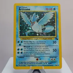 Pokemon TCG - Articuno 2/62 Fossil Holo Rare  WOTC 1999 - EXC - Image 2