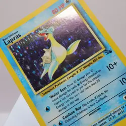 Pokemon TCG - Lapras 10/62 Fossil Holo Rare  WOTC 1999 - EXC/NM - Image 4