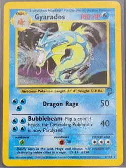 Pokemon  Gyarados 2000 Holo Rare - Base Set 2 -  7/130 - Image 3