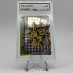 PSA 10 GEM MINT 2016 Pokemon XY Starmie Break Evolutions #32 - Image 1