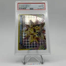 PSA 10 GEM MINT 2016 Pokemon XY Starmie Break Evolutions #32 - Image 5