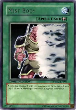 Mist Body [MDP2-EN005] Rare Near Mint Limited - Yugioh single - Image 1
