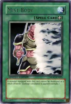 Mist Body [MDP2-EN005] Rare Near Mint Limited - Yugioh single - Image 2