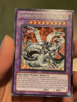 Yugioh Chimeratech Overdragon LCGX-EN183 Secret Rare NM - Image 5