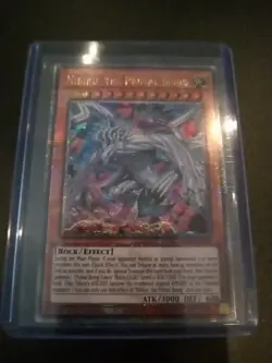 Yu-Gi-Oh! Nibiru the Primal Being 1st Ed Alt Art RA04-EN030 Quarter Century Rare - Image 2