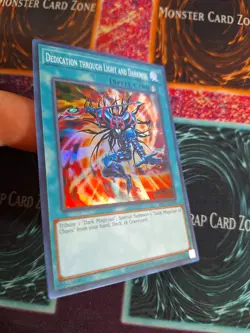 Yu-Gi-Oh! Dedication Through Light and Darkness IOC-EN095 Super Unlimited NM - Image 6