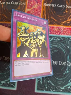 Yu-Gi-Oh! Backup Soldier PSV-EN028 Super Rare Unlimited Near Mint - Image 6