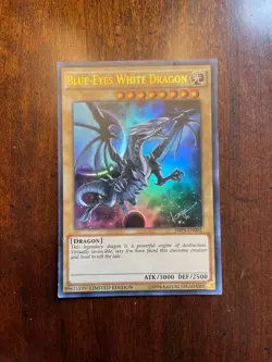 Blue-Eyes White Dragon JMPS-EN002 YU-GI-OH Ultra Rare Limited Edition - Image 1