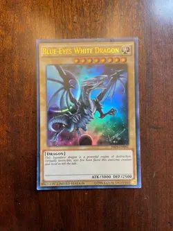 Blue-Eyes White Dragon JMPS-EN002 YU-GI-OH Ultra Rare Limited Edition - Image 3