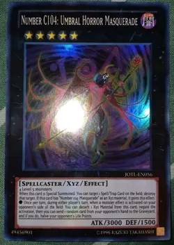 Number C104: Umbral Horror Masquerade  Super Rare UNLIMITED JOTL-EN056 LP - Image 2