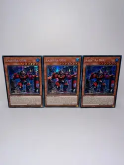 Yugioh 3x Kashtira Ogre MP23-EN165 Prismatic Secret Rare 1st Edition - Image 1