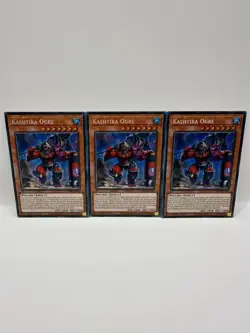 Yugioh 3x Kashtira Ogre MP23-EN165 Prismatic Secret Rare 1st Edition - Image 2