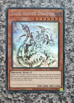 Yugioh GFP2-EN179 Dark Armed Dragon Ghost Rare 1st Edition NM - Image 3