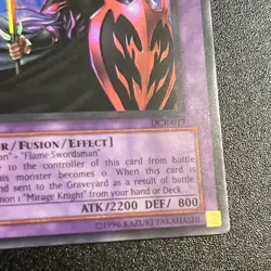 Dark Flare Knight - DCR-017 - Super Rare - 1st Edition - Image 5