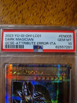 Yu-Gi-Oh! Dark Magician 25th Quarter Century Rare LC01-EN005 PSA 10 Gem Mint - Image 10