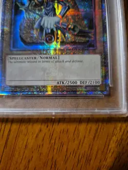 Yu-Gi-Oh! Dark Magician 25th Quarter Century Rare LC01-EN005 PSA 10 Gem Mint - Image 2