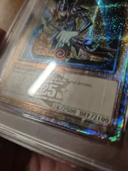 Yu-Gi-Oh! Dark Magician 25th Quarter Century Rare LC01-EN005 PSA 10 Gem Mint - Image 7