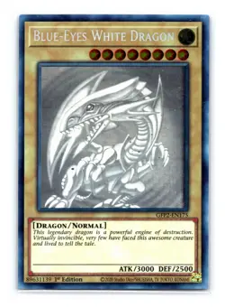 Blue-Eyes White-Dragon - GFP2-EN175 - Ghost Rare - 1st Edition -  Yugioh #A - Image 1