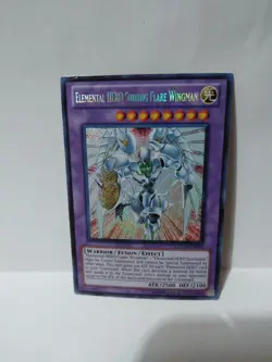 Elemental HERO Shining Flare Wingman LCGX-EN050 Yu-Gi-Oh Legendary Collection 2-Unlimited Edition Unlimited - Image 1