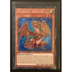 Hundred Dragon Yu-Gi-Oh! DLCS-EN146 Secret Rare - Image 1