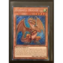 Hundred Dragon Yu-Gi-Oh! DLCS-EN146 Secret Rare - Image 2