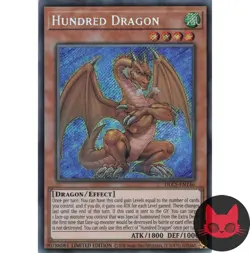 Yugioh Hundred Dragon DLCS-EN146 Secret Rare Limited Edition NM - Image 1