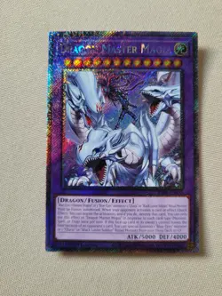 Yu-Gi-Oh! Dragon Master Magia RA04-EN055 Platinum Secret Rare - Image 1