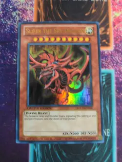 Yu-Gi-Oh! Slifer the Sky Dragon YGLD-ENG01 Limited Ultra Rare NM - Image 5