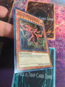 Yu-Gi-Oh! Slifer the Sky Dragon YGLD-ENG01 Limited Ultra Rare NM - Image 6