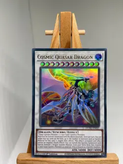 Cosmic Quasar Dragon - Ultra Rare 1st Edition DUNE-EN037 - NM - YuGiOh - Image 1