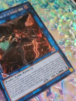 NM Secret Rare Cherubini, Ebon Angel Of The Burning Abyss RA01-EN042 Yugioh - Image 3