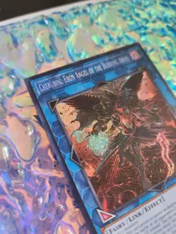 NM Secret Rare Cherubini, Ebon Angel Of The Burning Abyss RA01-EN042 Yugioh - Image 6